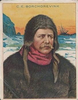 1910 Hassan The World's Greatest Explorers (T118) #NNO C.E. Borchgrevink Front