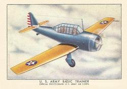 1942 Wings Modern Airplanes Series C (T87c) #10 U.S. Army Basic Trainer Front
