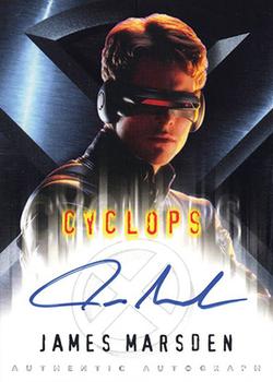 2000 Topps X-Men The Movie - Autographs #NNO James Marsden Front