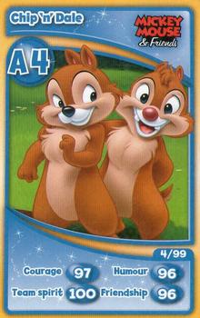2012 Morrisons Disneyland Paris 20th Anniversary Collection #A4 Chip 'n' Dale Front
