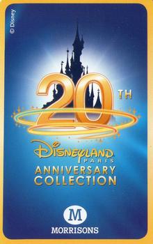 2012 Morrisons Disneyland Paris 20th Anniversary Collection #A9 Pete Back