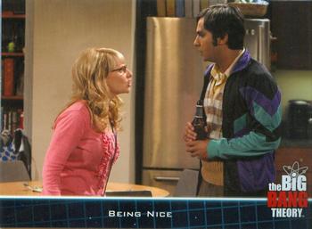 2013 Cryptozoic The Big Bang Theory Season 5 #03 Being Nice Front