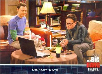 2013 Cryptozoic The Big Bang Theory Season 5 #06 Dinfast Date Front