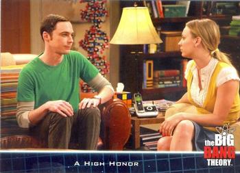 2013 Cryptozoic The Big Bang Theory Season 5 #08 A High Honor Front