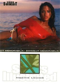 2003 Sports Illustrated Swimsuit - Memorabilia #M3 Noemie Lenoir Front