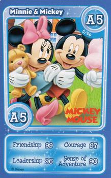 2011 Morrisons Disneyland Paris Magical Moments Festival #A5 Minnie & Mickey Front