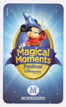 2011 Morrisons Disneyland Paris Magical Moments Festival - Foil Cards #A5 Minnie & Mickey Back