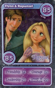 2011 Morrisons Disneyland Paris Magical Moments Festival - Foil Cards #B5 Flynn & Rapunzel Front