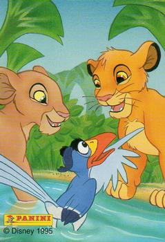 1995 Panini The Lion King #3 Simba Back