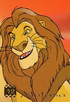1995 Panini The Lion King #12 Mufasa Front