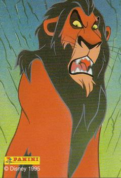 1995 Panini The Lion King #35 Scar Back