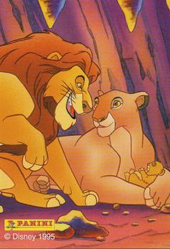1995 Panini The Lion King #47 Sarabi Back