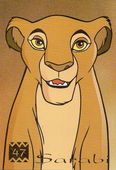 1995 Panini The Lion King #47 Sarabi Front