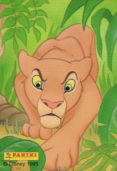 1995 Panini The Lion King #66 Nala Back
