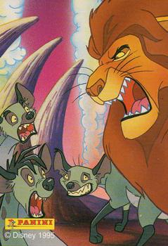 1995 Panini The Lion King #79 Shenzi, Banzai & Ed Back