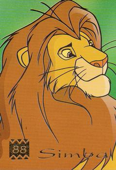1995 Panini The Lion King #88 Simba Front