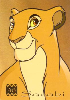 1995 Panini The Lion King #48 Sarabi Front