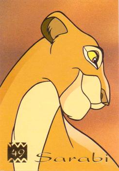 1995 Panini The Lion King #49 Sarabi Front