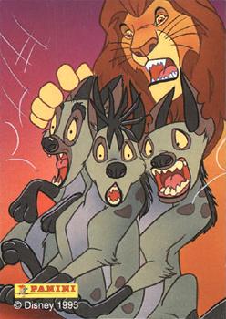 1995 Panini The Lion King #80 Shenzi, Banzai & Ed Back