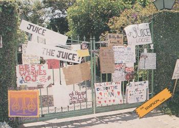 1994 In Pursuit of Justice: The Simpson Case #2 Gate Signs Front