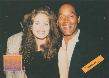 1994 In Pursuit of Justice: The Simpson Case #21 O.J. and Paula Front