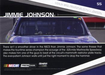2010 Press Pass Stealth #55 Jimmie Johnson's Car Back