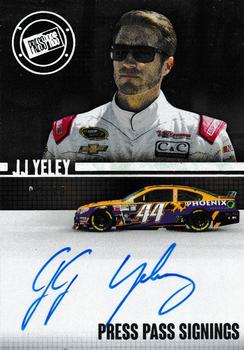 2015 Press Pass Cup Chase - Press Pass Signings Melting #PPS-JJY J.J. Yeley Front