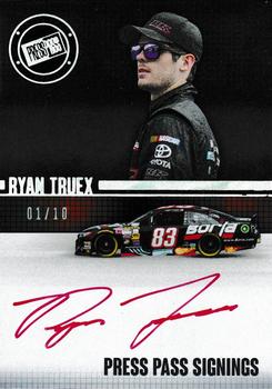 2015 Press Pass Cup Chase - Press Pass Signings Melting #PPS-RT Ryan Truex Front