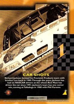1996 Pinnacle - Foil #36 Rick Mast's Car Back