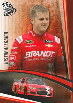 2015 Press Pass Cup Chase - Retail #2 Justin Allgaier Front