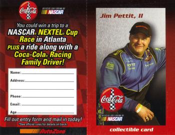 2005 Coca-Cola Racing Family AutoZone #NNO Jim Pettit II Front