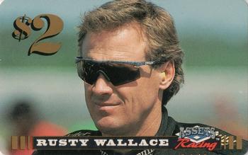 1995 Assets - $2 Phone Cards #NNO Rusty Wallace Front