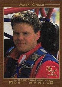 1994 World of Outlaws Most Wanted #3 Mark Kinser Front