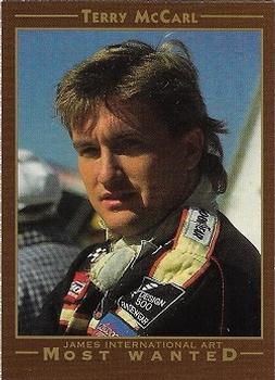 1994 World of Outlaws Most Wanted #6 Terry McCarl Front