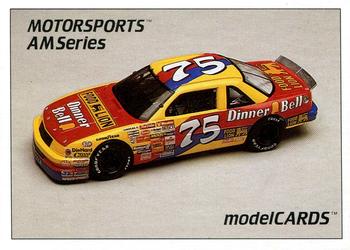 1992 Motorsports Modelcards AM Series #56 Joe Ruttman's Car Front