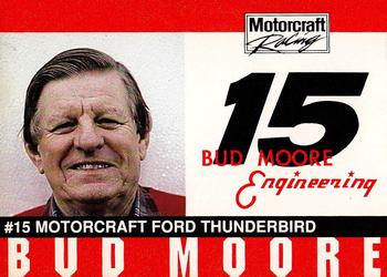 1991 Motorcraft #NNO Bud Moore Front