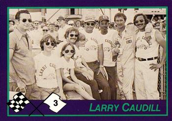 1992 Just Racing Larry Caudill #3 Larry Caudill Front