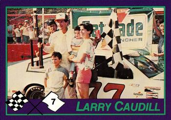 1992 Just Racing Larry Caudill #7 Larry Caudill Front