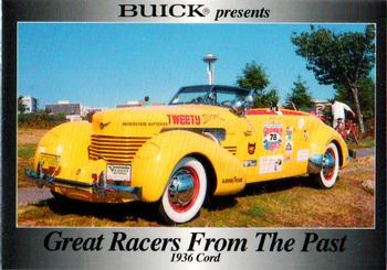 1993 Buick Great Racers #NNO Great Racers From The Past 1936 Cord Front