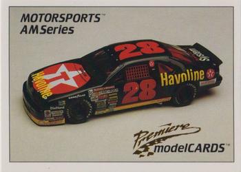 1992 Motorsports Modelcards AM Series - Premiere #5 Davey Allison's Car Front