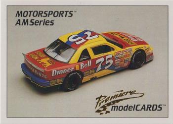 1992 Motorsports Modelcards AM Series - Premiere #55 Joe Ruttman's Car Front