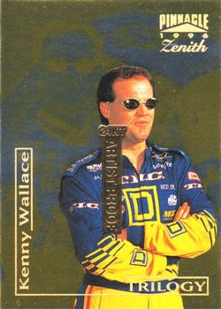 1996 Pinnacle Zenith - 24KT Artist Proof #85 Kenny Wallace Front