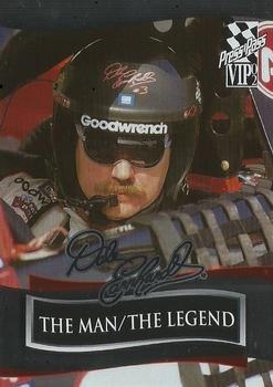 2002 Press Pass VIP - Dale Earnhardt The Man/The Legend #DE 68 Dale Earnhardt Front