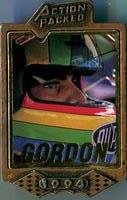 1994 Action Packed - Badge of Honor Pins #NNO Jeff Gordon Front