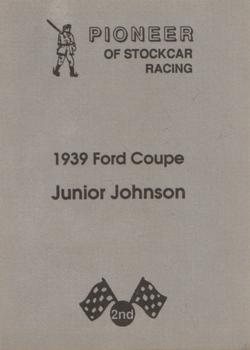 1991 Pioneer of Stockcar Racing, First Edition, Second Series #2nd Junior Johnson's Car Back