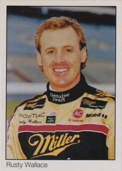 1990 Unknown Set of Four #NNO Rusty Wallace Front
