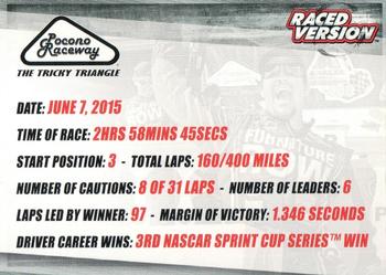 2016 Lionel NASCAR Authentics #NNO Martin Truex Jr. Back