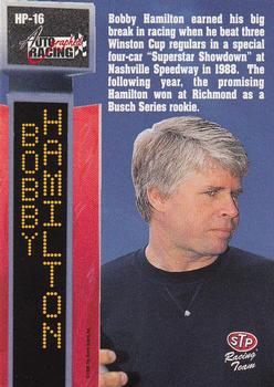 1996 Score Board Autographed - High Performance #HP-16 Bobby Hamilton Back