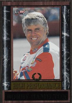 1996 Score Board Autographed - High Performance #HP-16 Bobby Hamilton Front