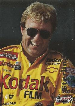 1996 Score Board Autographed - Kings of the Circuit #KC3 Sterling Marlin Front